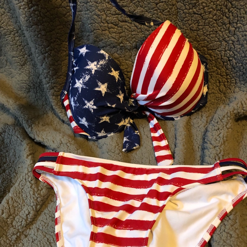 Target American flag bathing suit